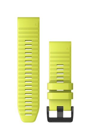QuickFit® 26 remme, Amp Yellow/Graphite silikone 3