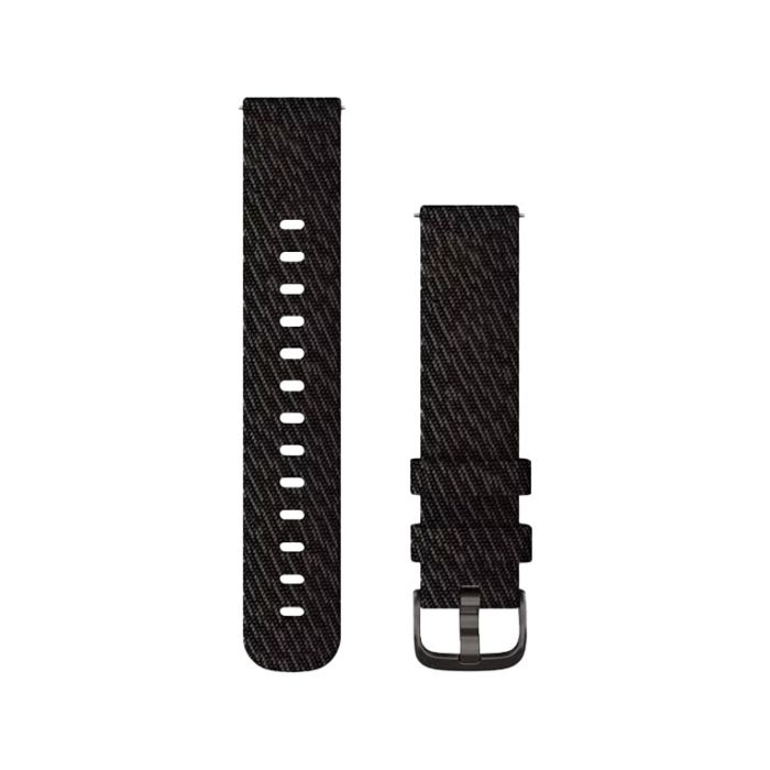 Quick Release remme (20 mm), Sort/Azure ComfortFit stof 2