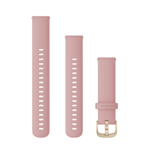 Quick release-remme, Dust Rose, Soft Gold hardware 1