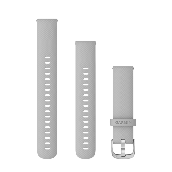 Quick Release remme (20 mm), Mist Grey/Whitestone 1