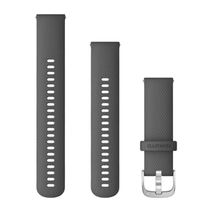 Quick Release remme (22 mm), Tidal Blue, sølv hardware 3