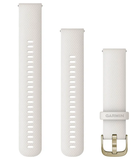 Quick release-remme, Ivory, Soft Gold hardware 1