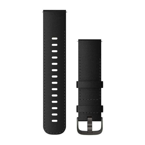 Quick Release remme (22 mm), Aqua/Sort, Slate hardware 2