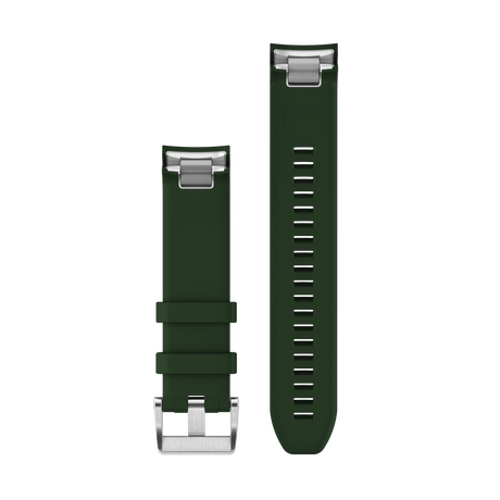 QuickFit® 22 urremme, Pine Green silikonerem 1