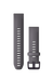 QuickFit® 20 urremme, Shale Grey silikone, Amethyst hardware 1