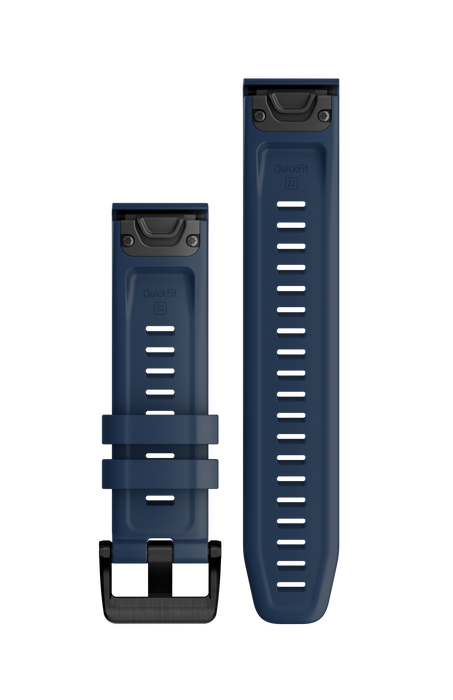 QuickFit® 22 remme, Captain Blue silikone 3