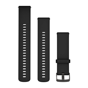 Quick Release remme (20 mm), Tidal Blue, sort hardware 2