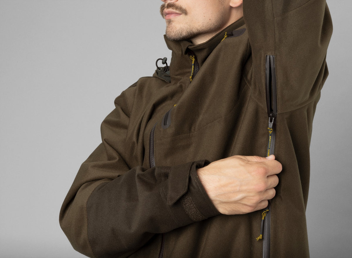 Forest Hunter GTX jakke Hunting green/Shadow brown - Härkila