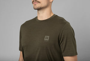 Härkila Base All Season S/S t-shirt - Willow green - Härkila