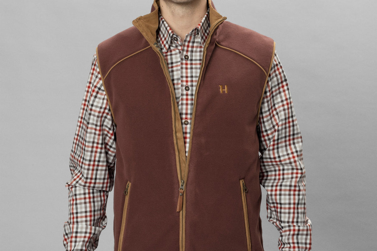 Sandhem 200 vest - Burgundy - Härkila
