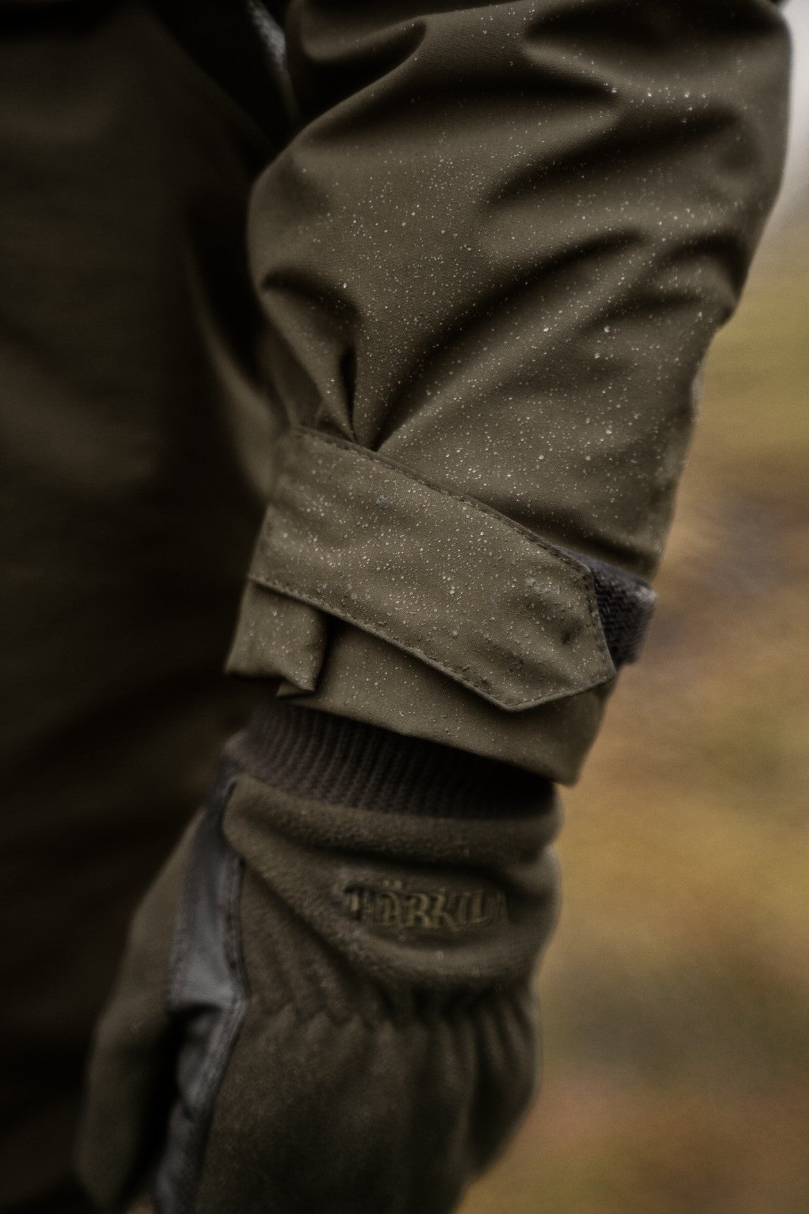 Orton tech HWS packable smock Willow green - Härkila