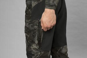 Härkila NOCTYX camo - silent bukser AXIS MSP®Black/Black - Härkila