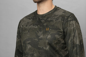 Härkila NOCTYX camo - L/S t-shirt AXIS MSP®Black - Härkila