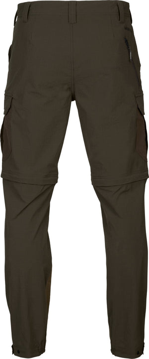 Logmar Lightweight Zip-off Bukser Dark olive/Willow green - Härkila