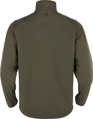 Härkila Scandinavian softshell jakke - Willow green/Shadow brown - Härkila