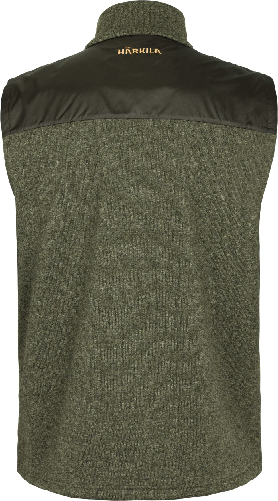 Härkila Kalix fleece vest - Willow green/Shadow brown - Härkila