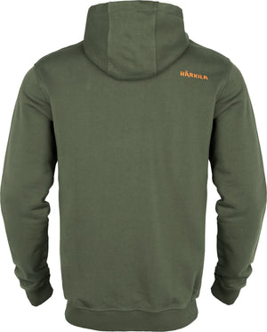Härkila Identity Hoodie - Grape leaf/Mandarin orange - Härkila