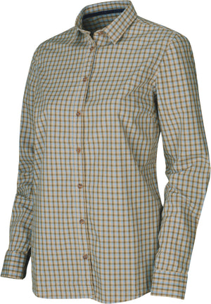 Selja Lady L/S Check skjorte - Heritage blue check - Härkila