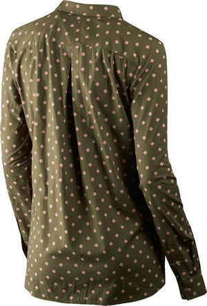 Erin Lady skjorte Green Tile - Seeland