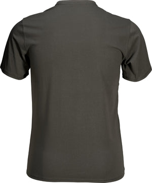 Outdoor 2-pack t-shirt Raven/Pine green - Seeland