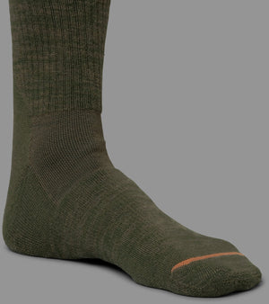 Pro Hunter 2.0 long socks Willow green/Shadow brown - Härkila