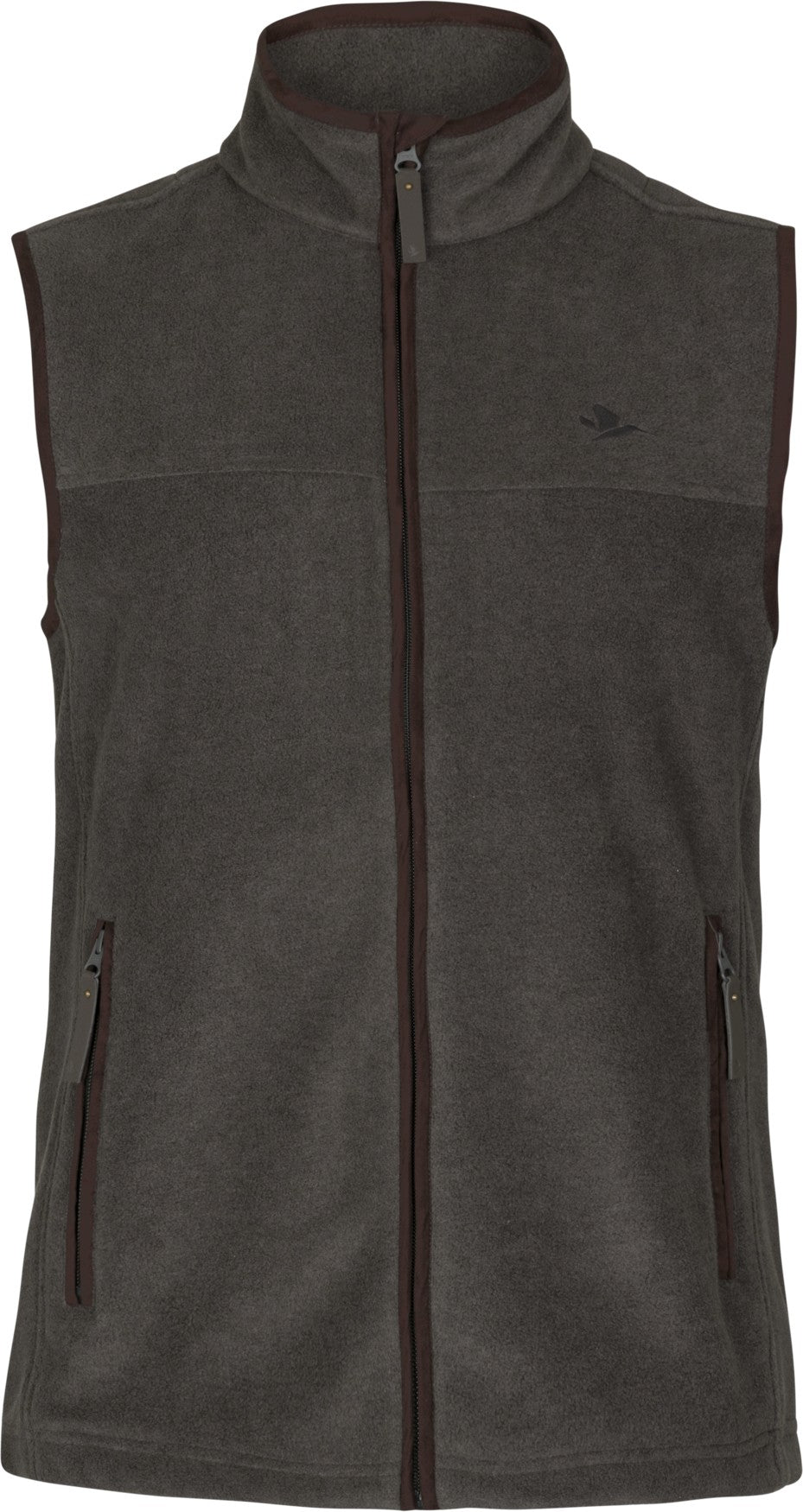 Woodcock Earl Fleece Vest - Dark Grey Melange - Seeland
