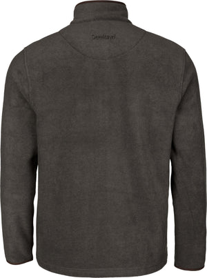 Woodcock Earl Fleece Jakke - Dark Grey Melange - Seeland
