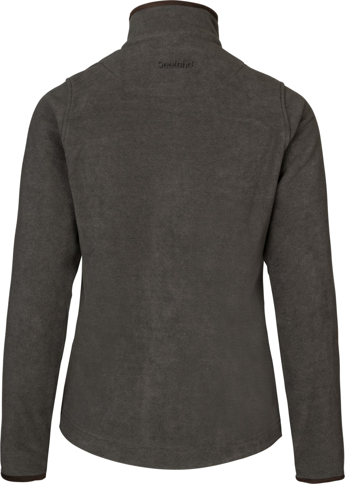 Woodcock Ivy Fleece Jakke - Dark Grey Melange - Seeland