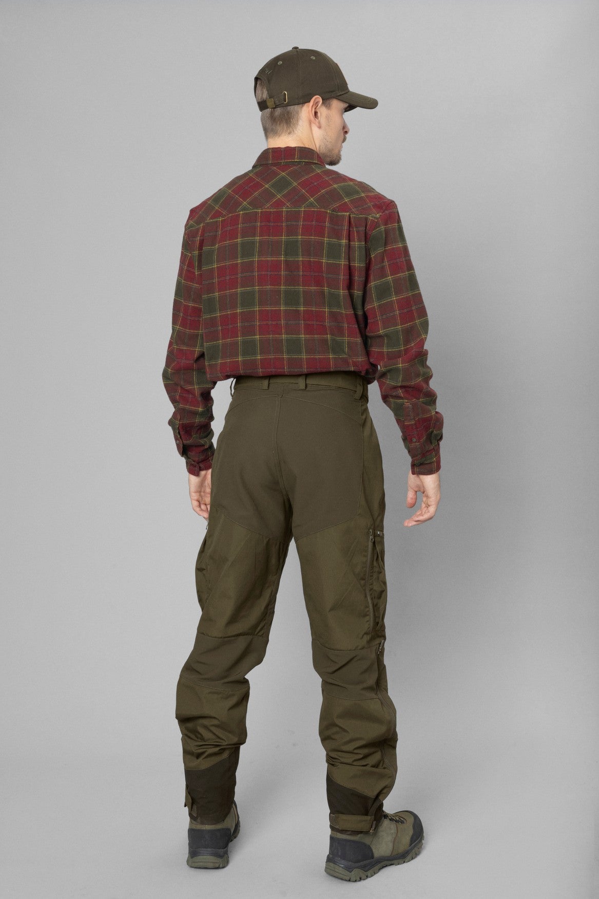Glen Flannel Skjorte - Red forest check - Seeland