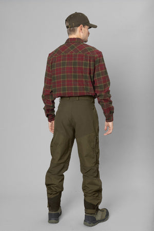 Glen Flannel Skjorte - Red forest check - Seeland