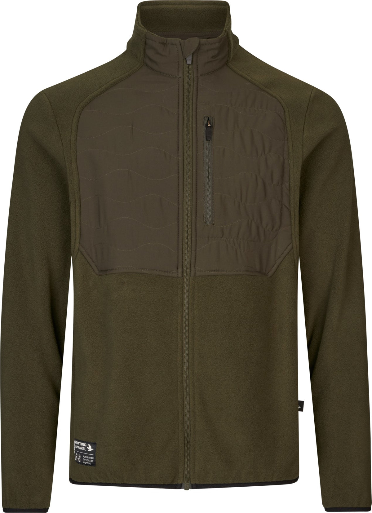 Gale Fleece Jakke Pine green - Seeland