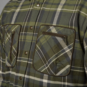 Pajala skjorte - Olive check - Härkila