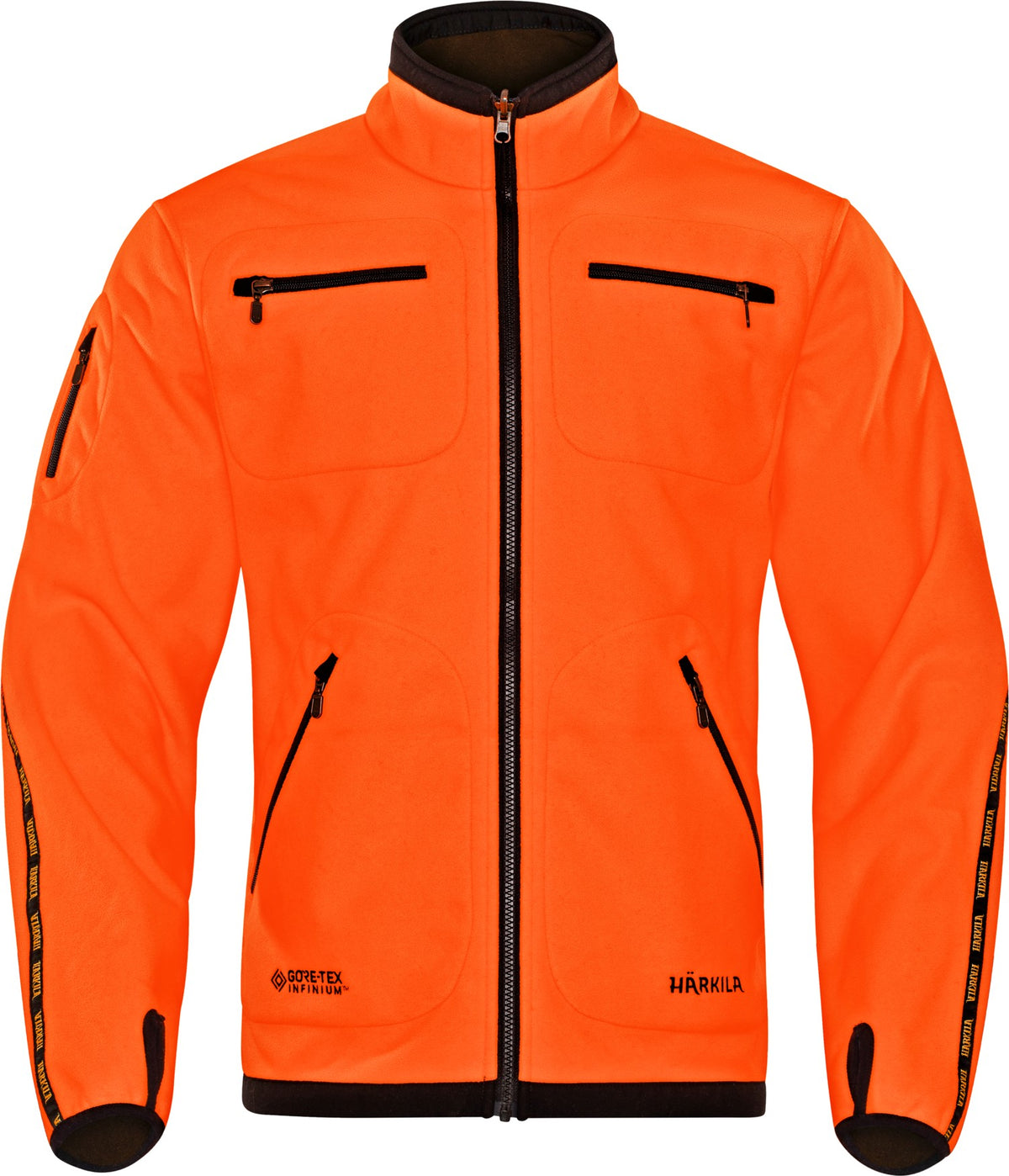 Kamko Fleece - Hunting green/Orange blaze - Härkila