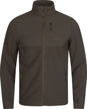 Härkila Fjell fleece jakke - Shadow brown - Härkila