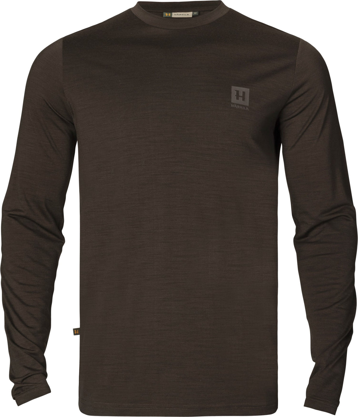 Härkila Base All Season L/S t-shirt - Shadow brown - Härkila