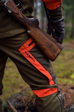 Str. 46 - Pro Hunter Dog Keeper GTX bukser Willow green/Orange - Härkila - Ombytningsvare