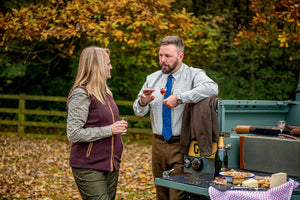 Sandhem Lady fleece vest - Dark port melange - Härkila