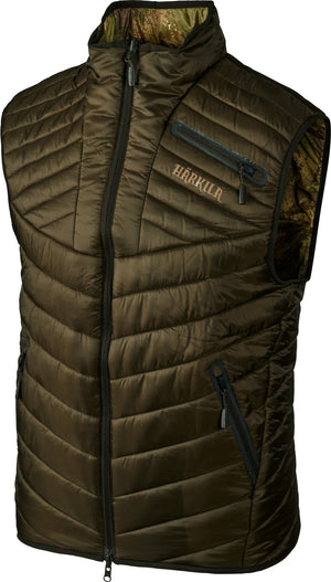 Lynx Insulated Reversible vest Willow green/AXIS MSP®Forest - Härkila