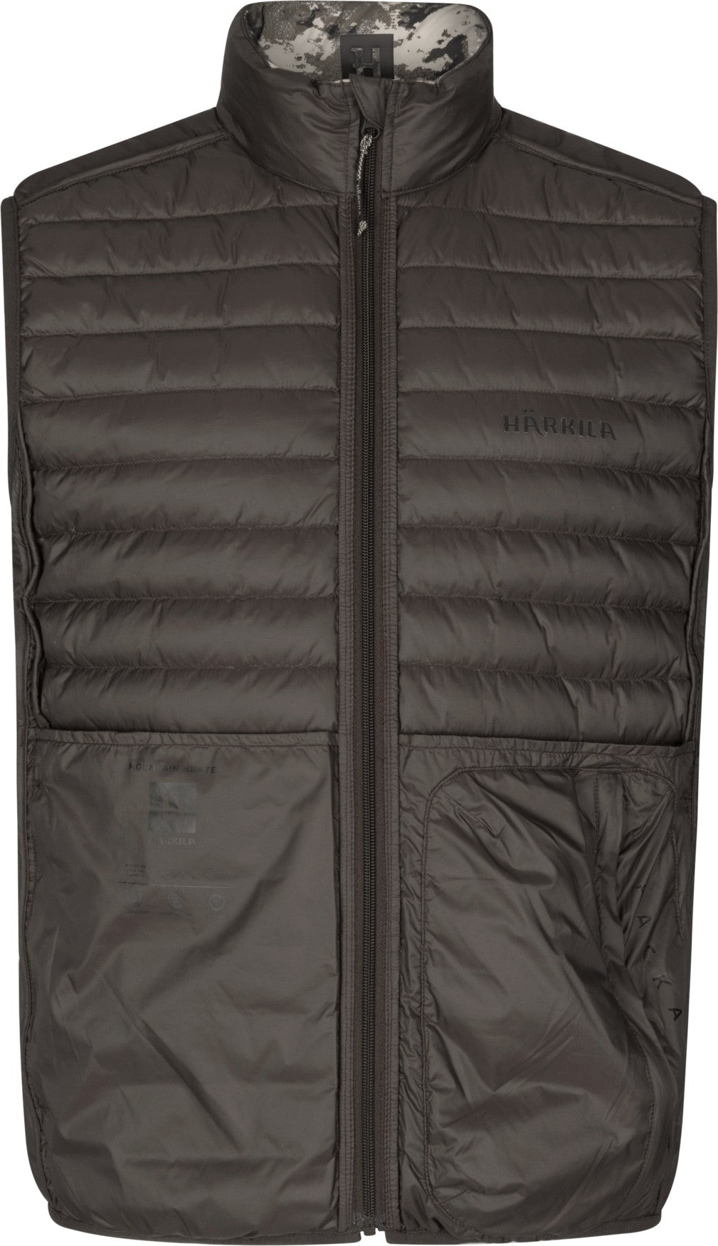 Mountain Hunter Expedition rev. Down waistcoat AXIS MSP®Mountain/Shadow brown - Härkila