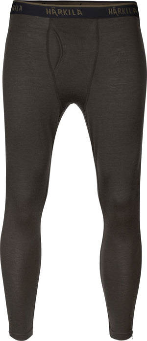 Härkila Base All Season side zip long johns Shadow brown  - Härkila