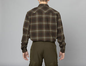 Glen Flannel Skjorte - Pine green check - Seeland