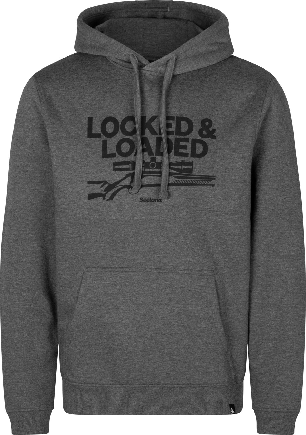 Loaded Hættetrøje Grey Melange - Seeland
