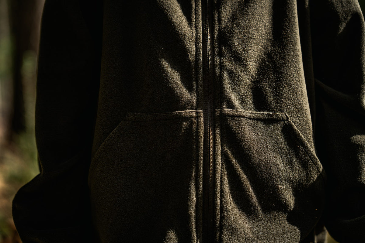 Benjamin Junior Fleece Pine green - Seeland