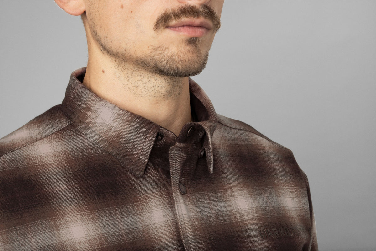 Folke shirt jacket - Burgundy - Härkila
