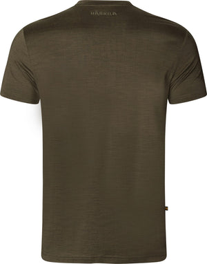 Härkila Base All Season S/S t-shirt - Willow green - Härkila