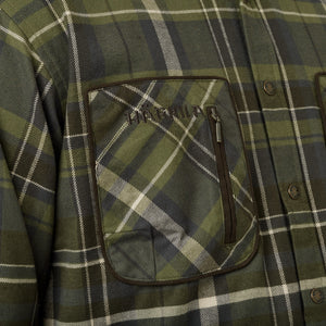 Pajala skjorte - Olive check - Härkila