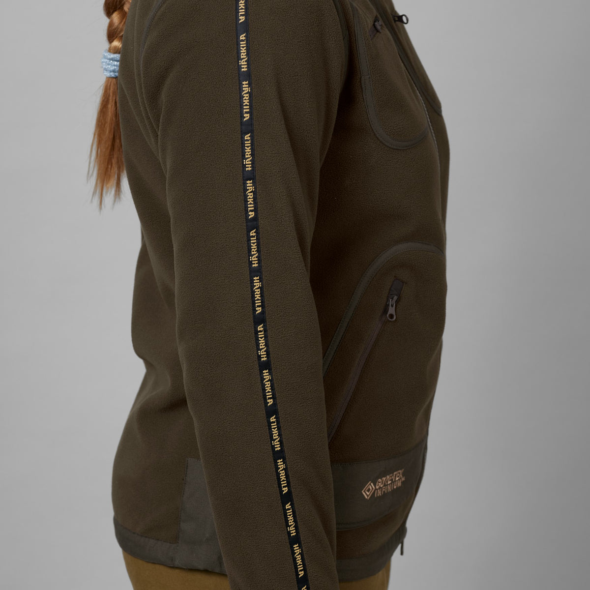 Kamko Fleece Kvinder - Brown/Red - Härkila