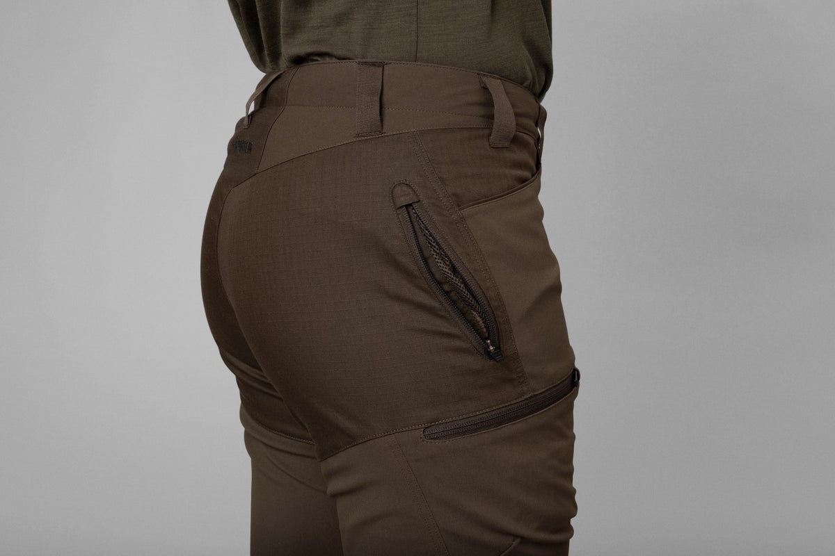 Runa bukser til kvinder Slate brown/Willow green - Härkila