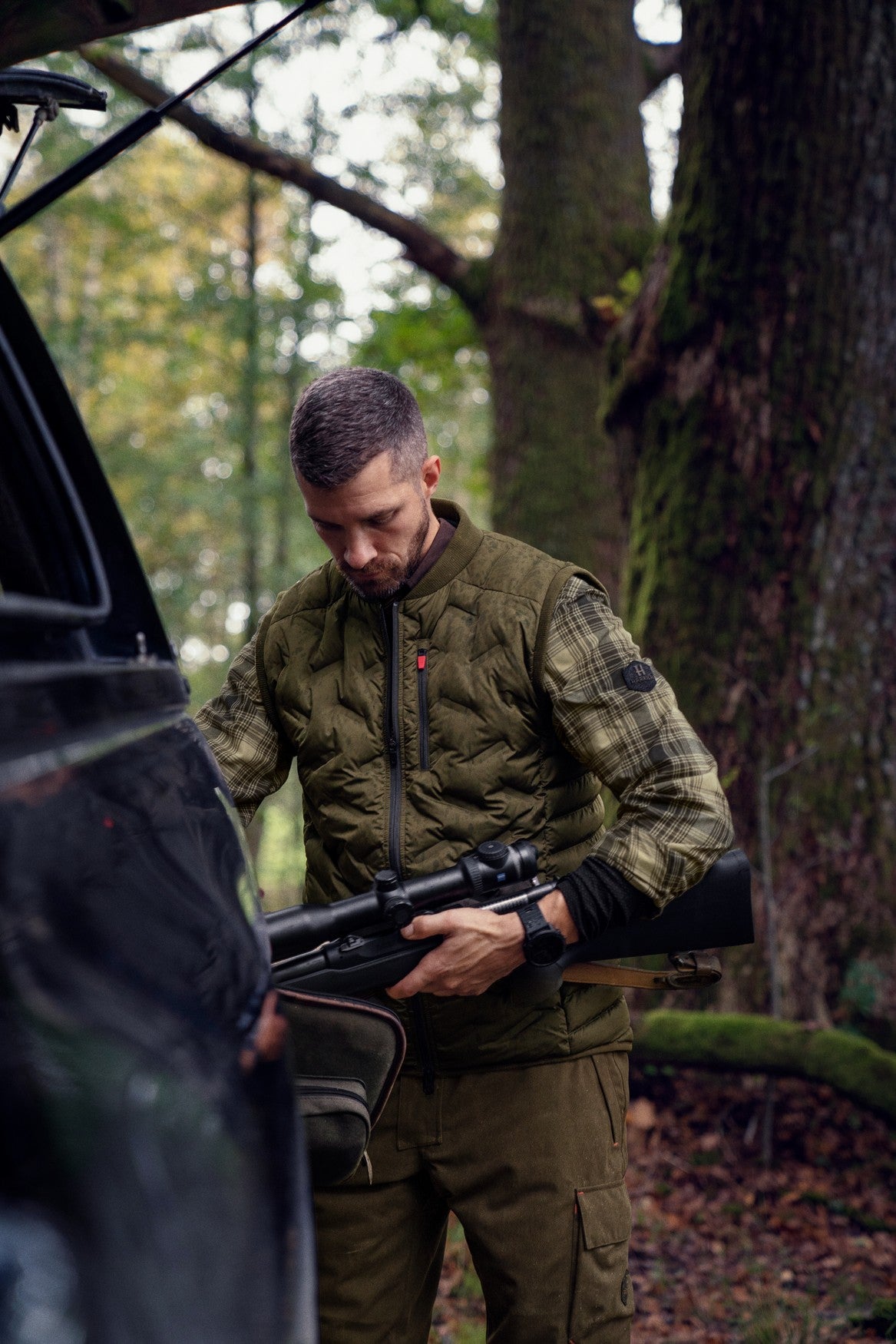 Driven Hunt Insulated vest Willow green - Härkila