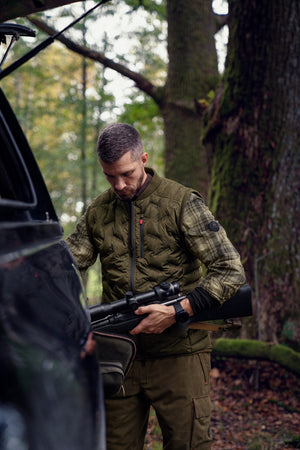 Driven Hunt Insulated vest Willow green - Härkila